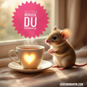 Guten Morgen, du Herzmensch